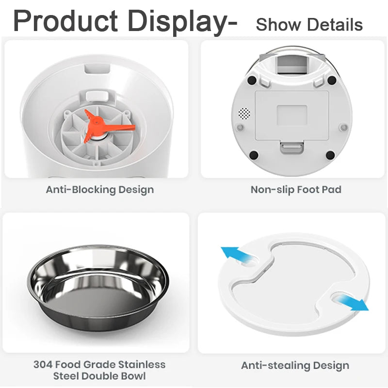 Smart App-Controlled Pet Feeder