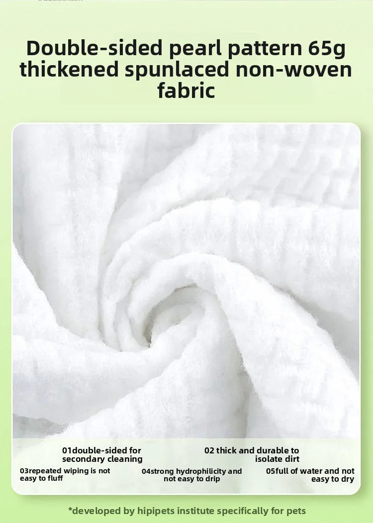 Leave-In Pet Cleaning Wipes