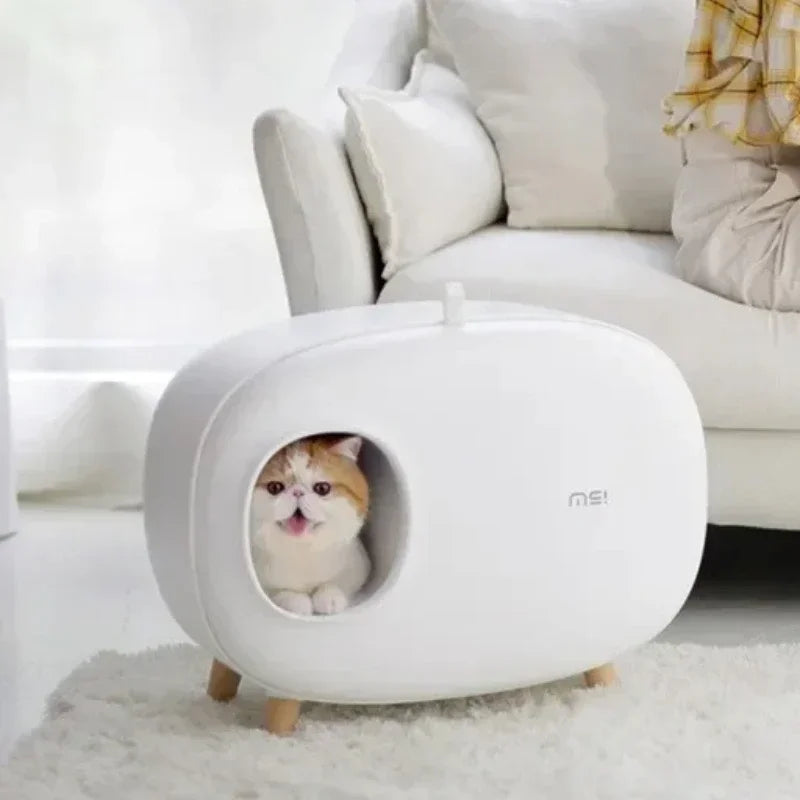 Fully Enclosed Self-Cleaning Litter Box