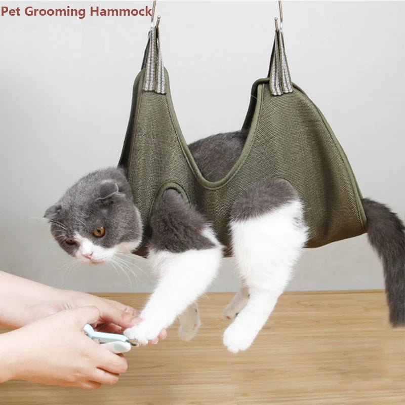 Pet Grooming Restraint Hammock