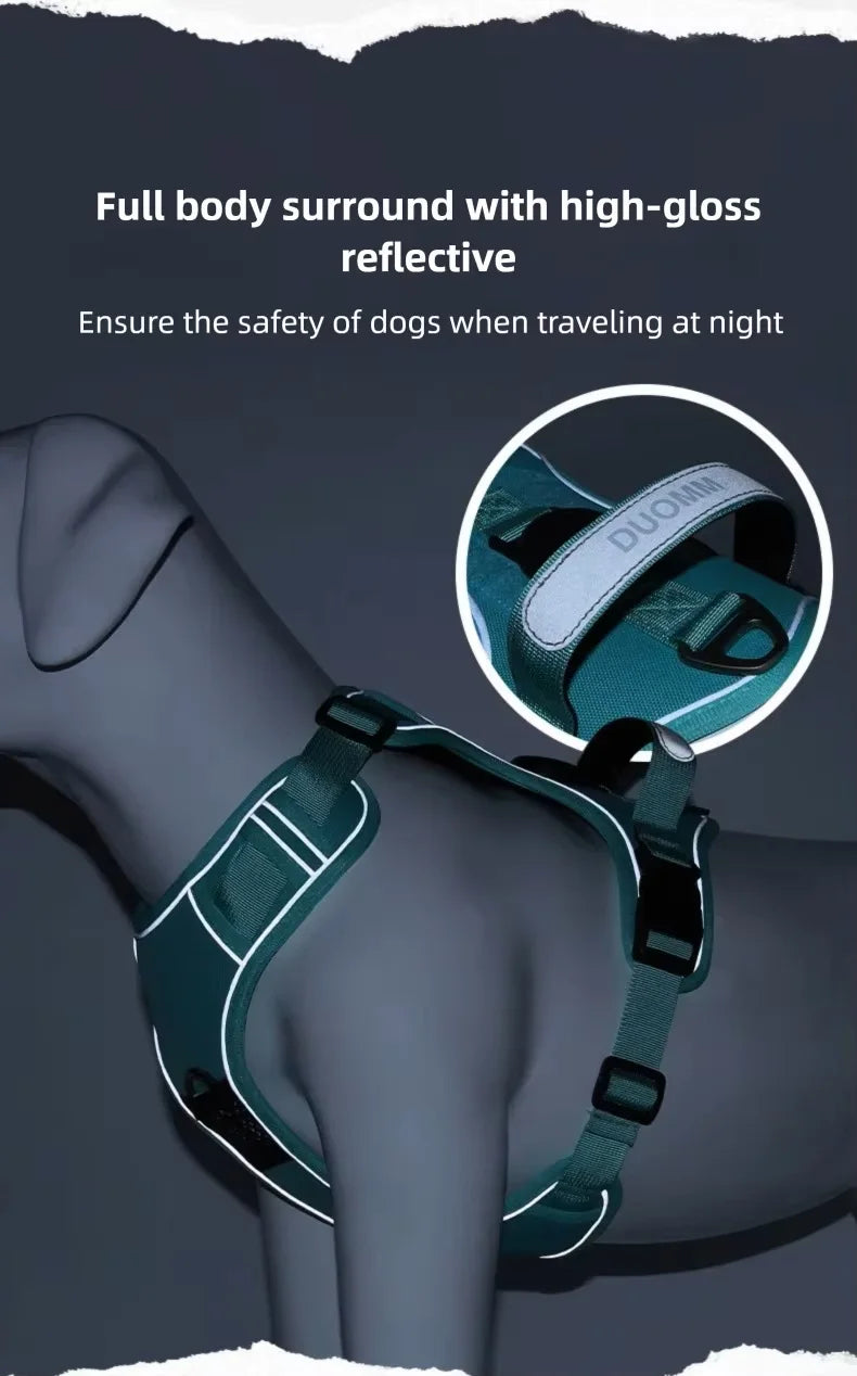 Anti-Pull Reflective Dog Harness