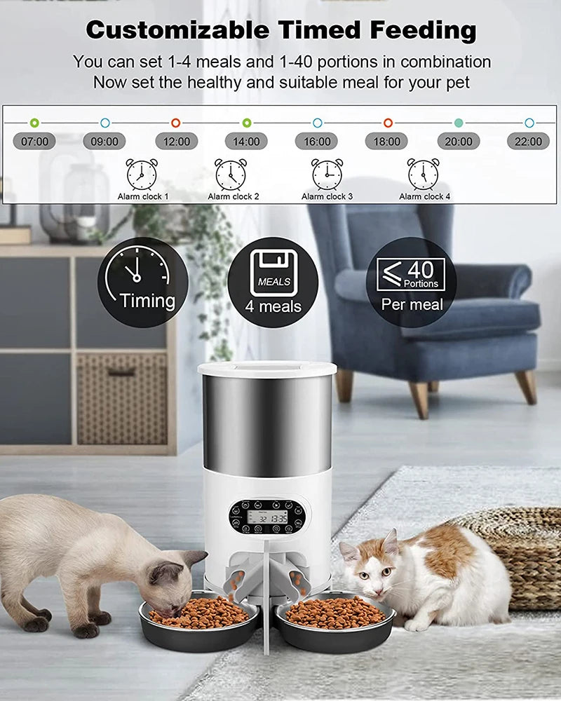 Smart App-Controlled Pet Feeder
