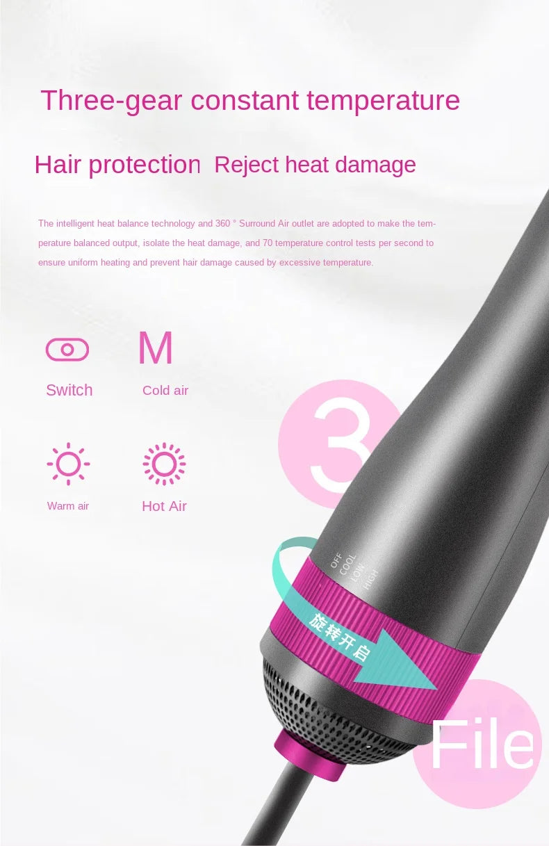Pet Hair Dryer Dog Grooming Golden Retriever Hairdressing Dog Drying Brush Hair Comb Mute Not Hurt Hair Water Blower