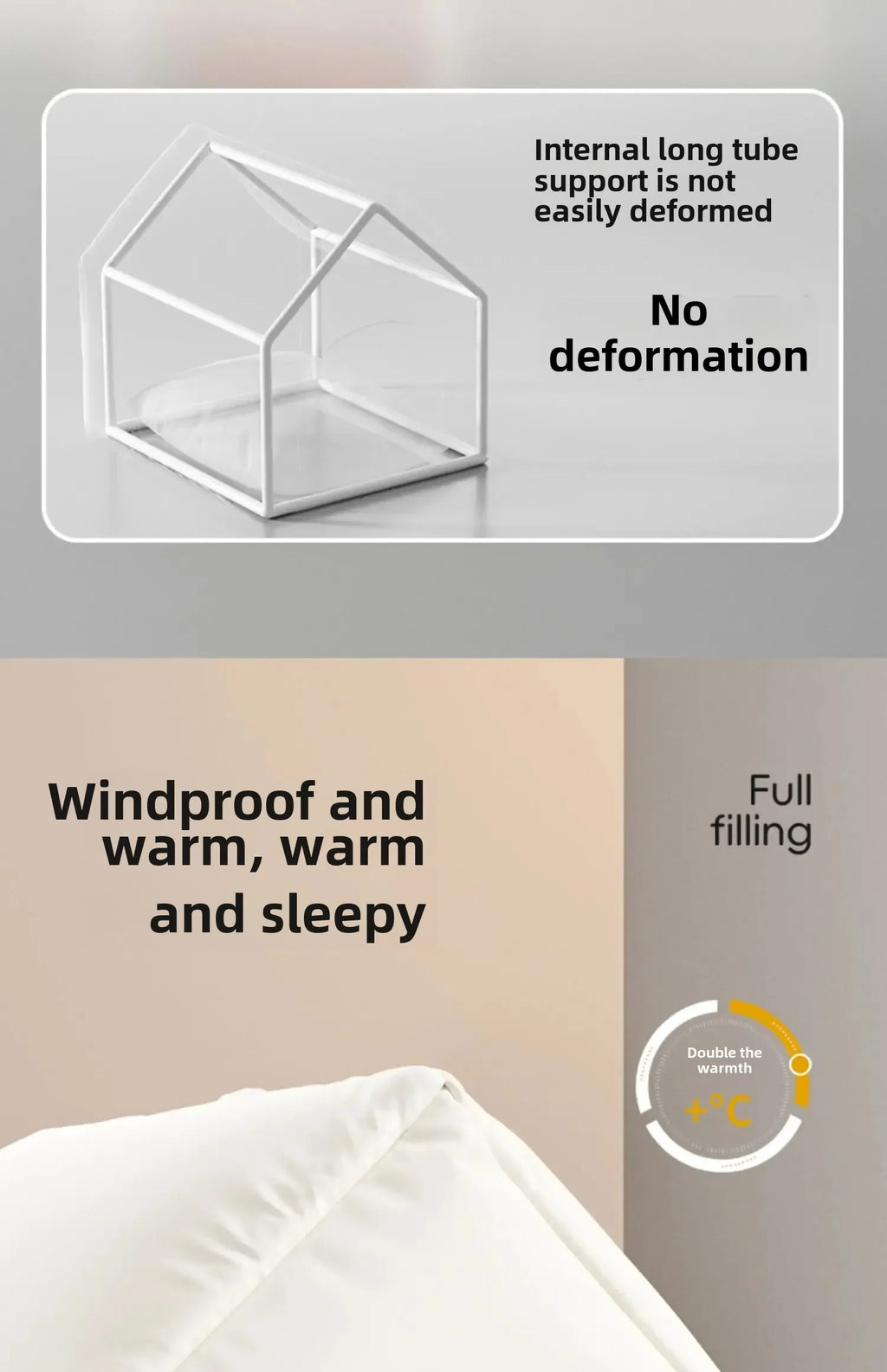 Heated Winter Cat Nest Tent