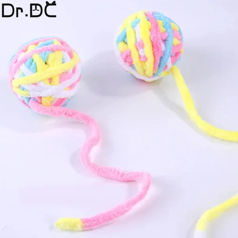 Wool Fidget Ball Cat Toy