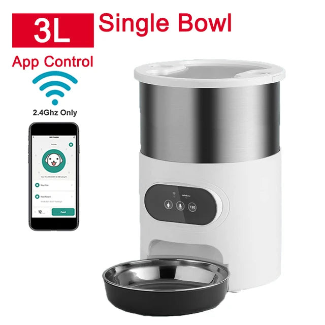 Smart App-Controlled Pet Feeder