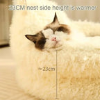 Winter Warm Pet House Bed
