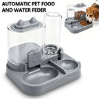 2-in-1 Automatic Pet Feeder & Fountain