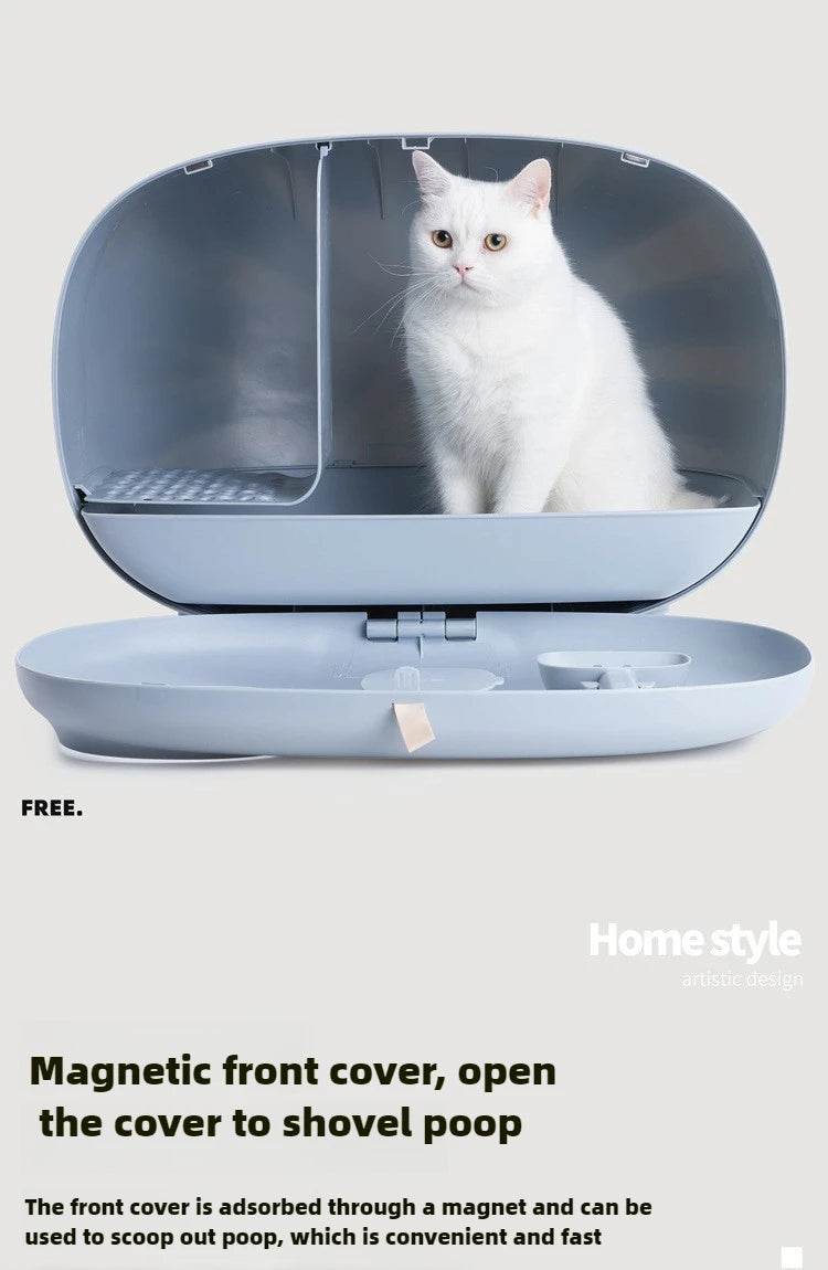 Fully Enclosed Self-Cleaning Litter Box