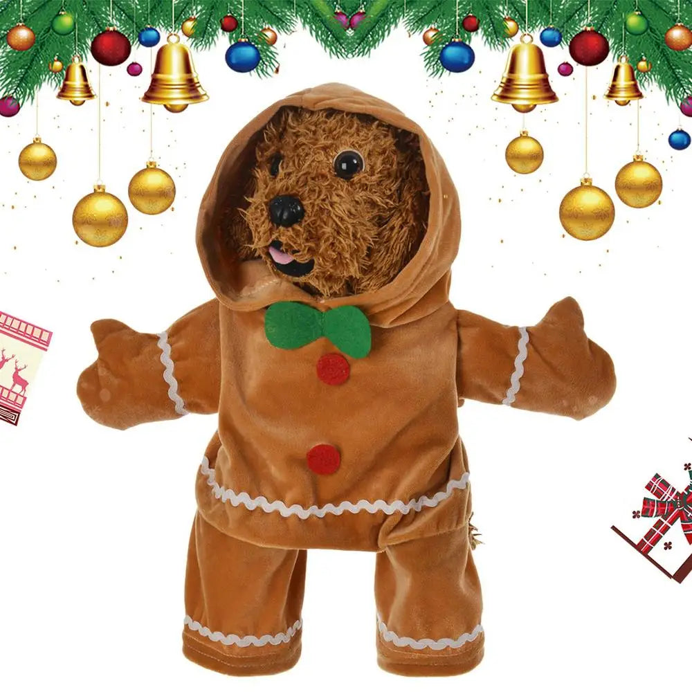 Gingerbread Man Pet Costume Hoodie