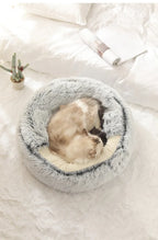 Plush Semi-Enclosed Cat Nest