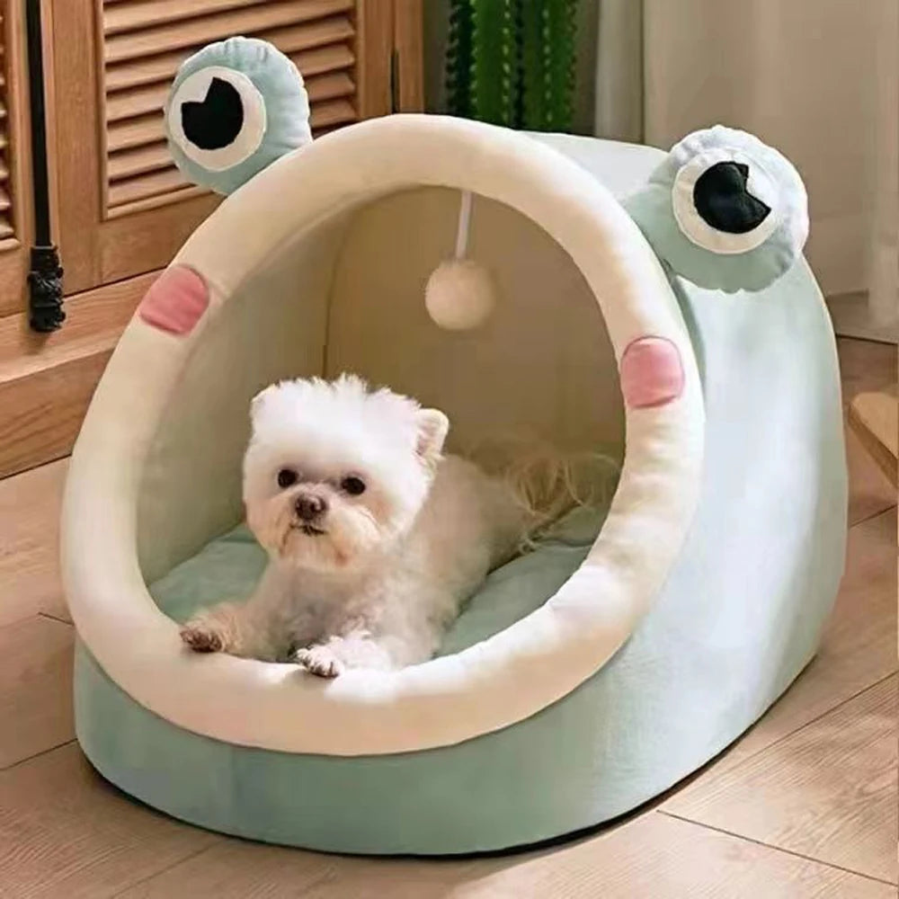 Cozy Cat & Small Dog Bed Basket