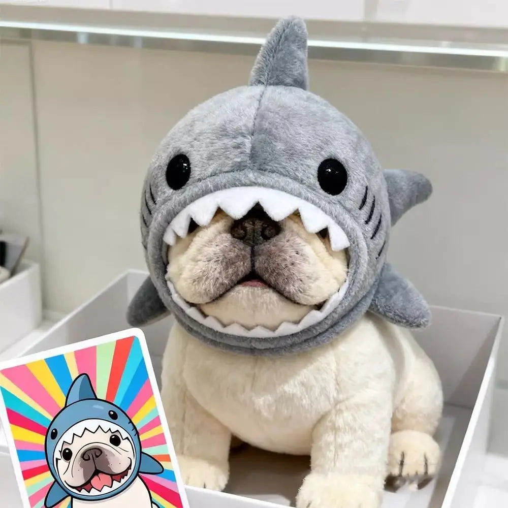 Shark Headdress Cat Costume