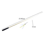 Telescopic Feather Cat Teaser Wand