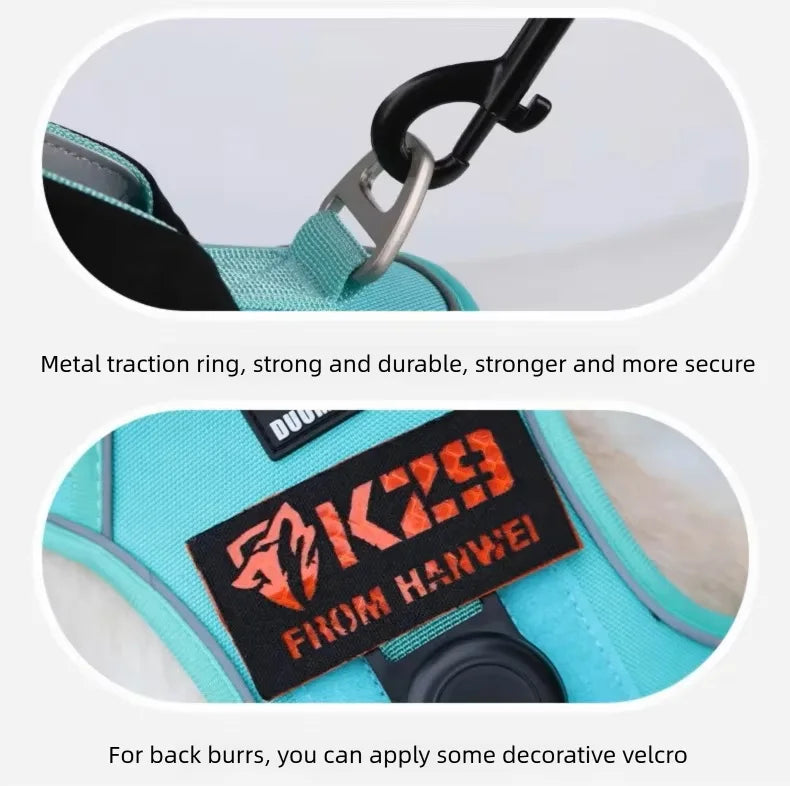 Anti-Pull Reflective Dog Harness