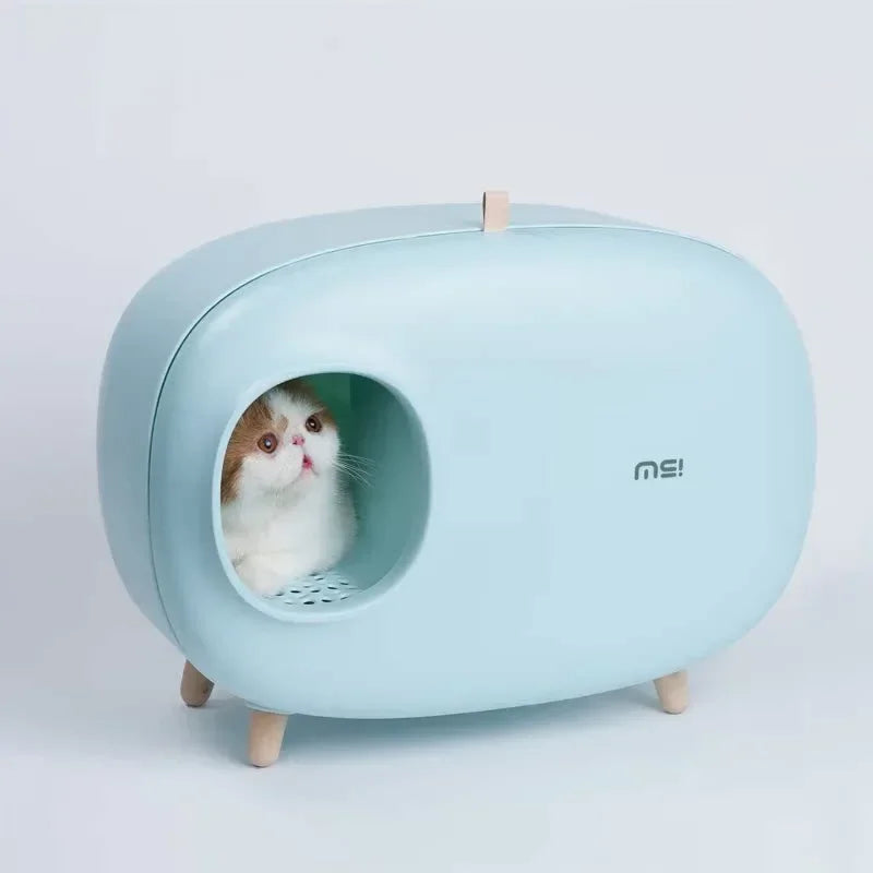 Fully Enclosed Self-Cleaning Litter Box