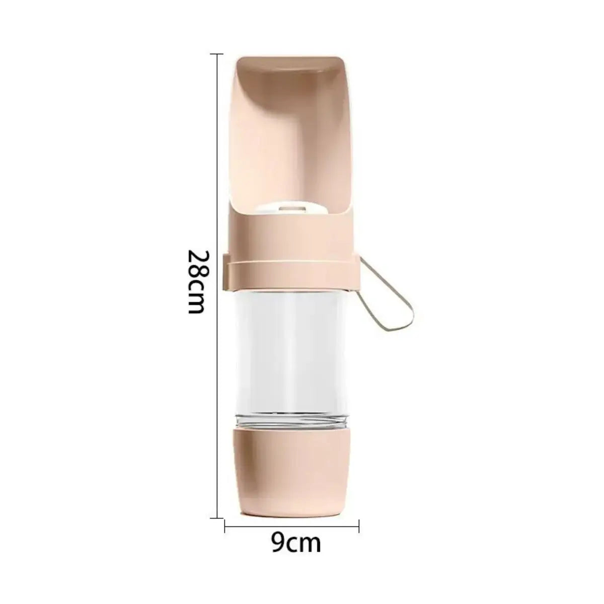 2-in-1 Dog Travel Water Bottle