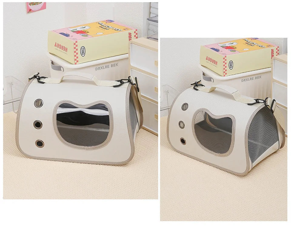 Foldable Pet Travel Carrier Bag