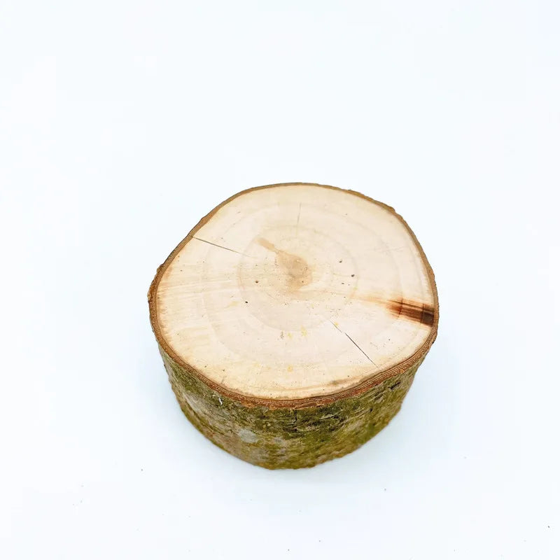 Wooden Hamster Food Bowl & Gnaw Toy