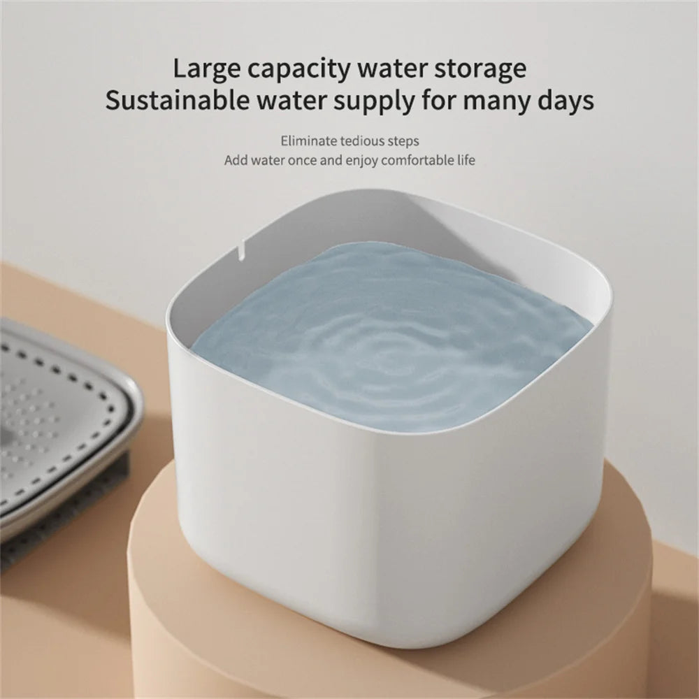 3L Auto-Circulating Cat Water Fountain
