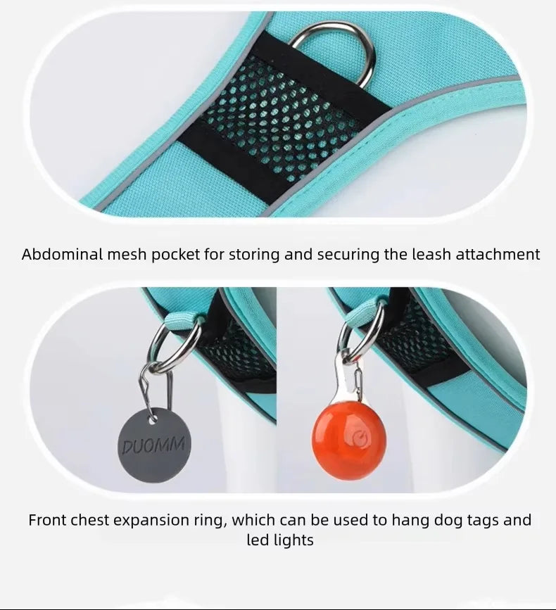 Anti-Pull Reflective Dog Harness