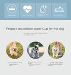Portable Pet Food & Water Container