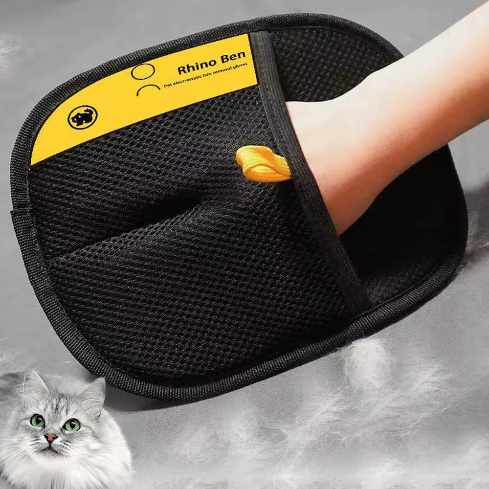 Pet Hair Removal Grooming Glove