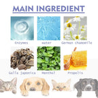 Pet Dental Spray Reduces Plaque & Tartar Buildup Dog Cleaning Bad Freshener Breath Teeth Mint Spray Oral 30ml Care Flavor