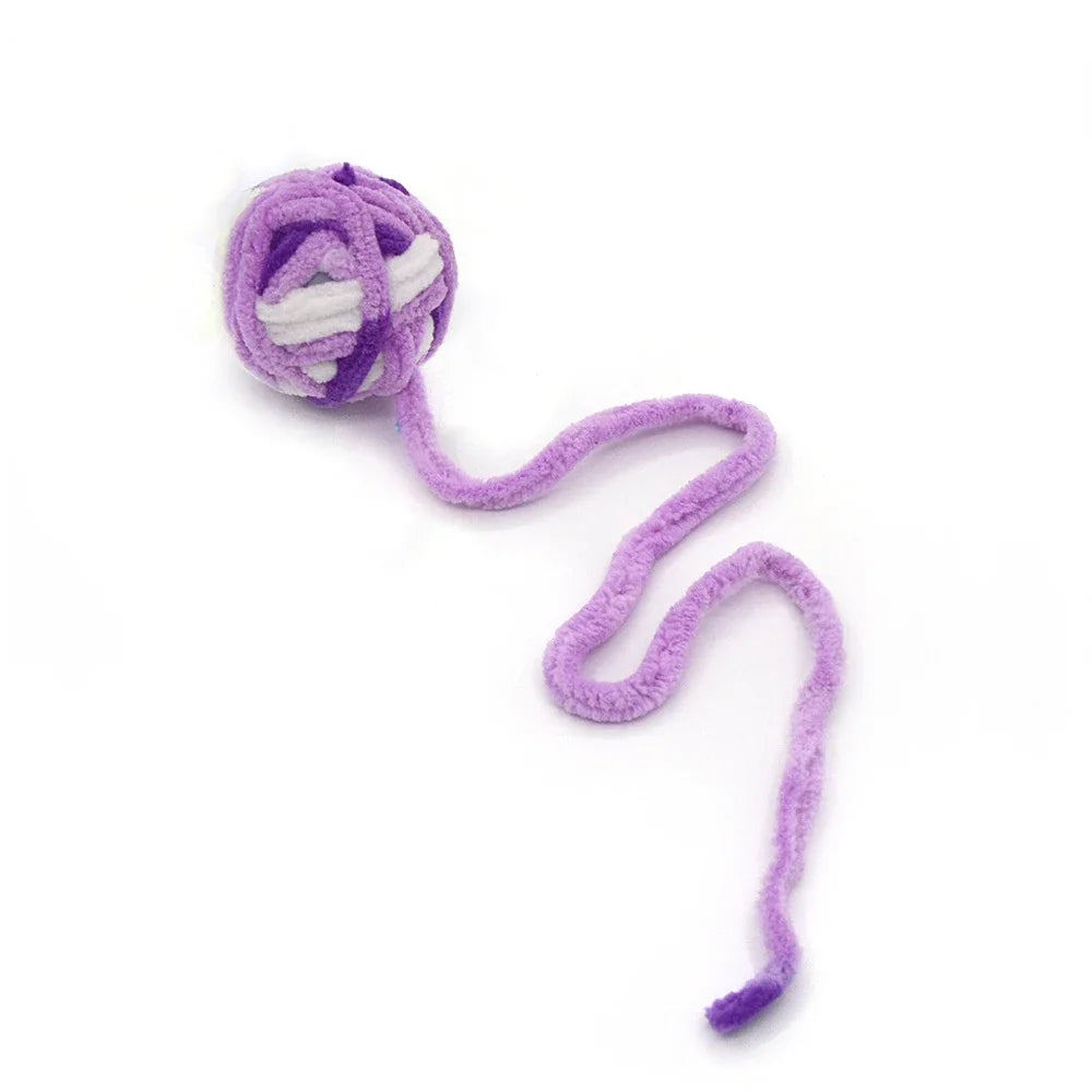 Wool Fidget Ball Cat Toy