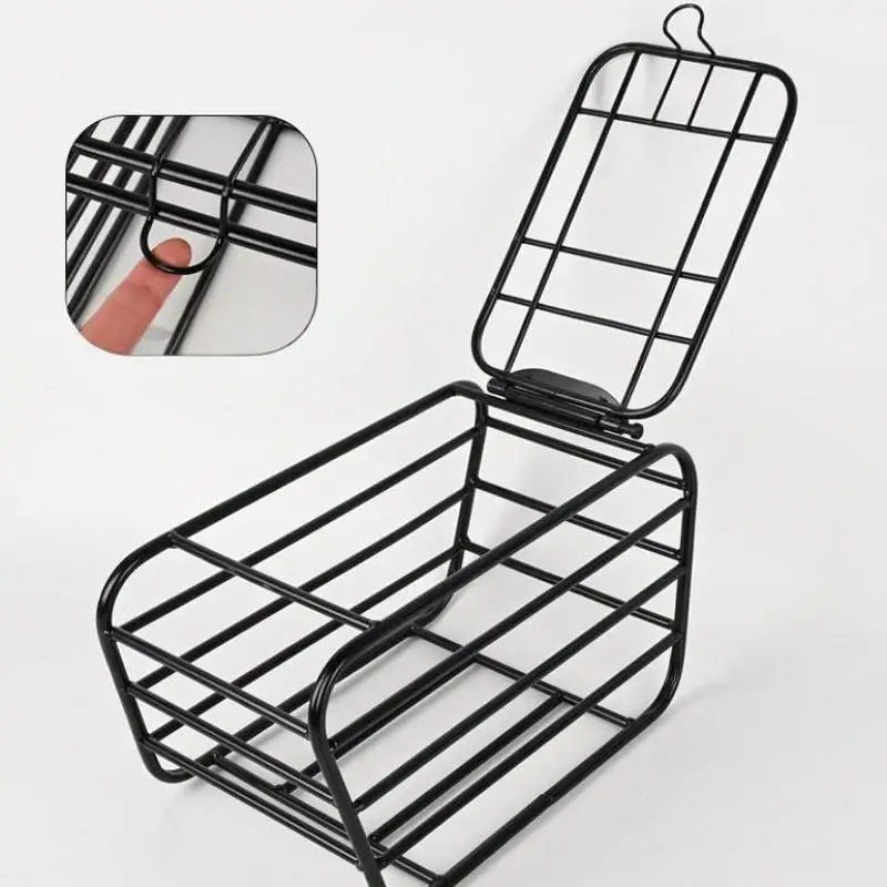 2-in-1 Dog Bike Basket Carrier