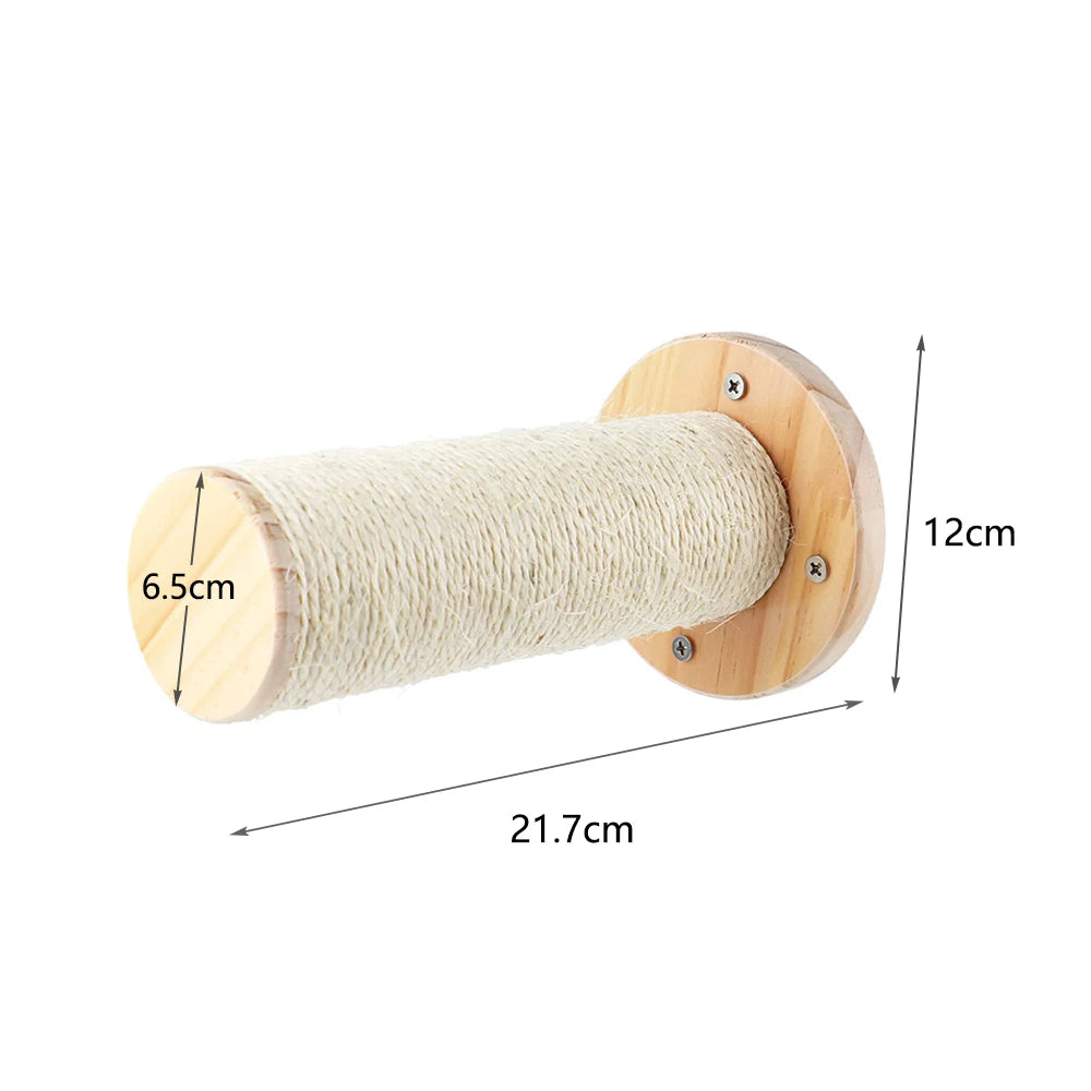 Wall-Mounted Cat Ledge & Steps